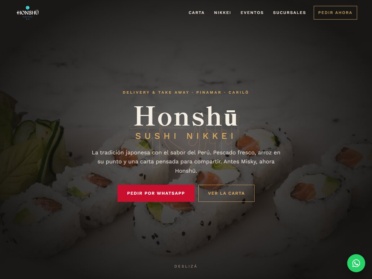 Honshu Sushi Nikkei